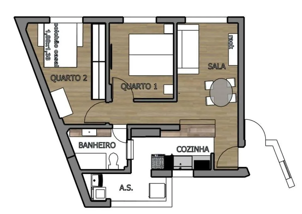 Local Desativado Apartment Sao Paulo